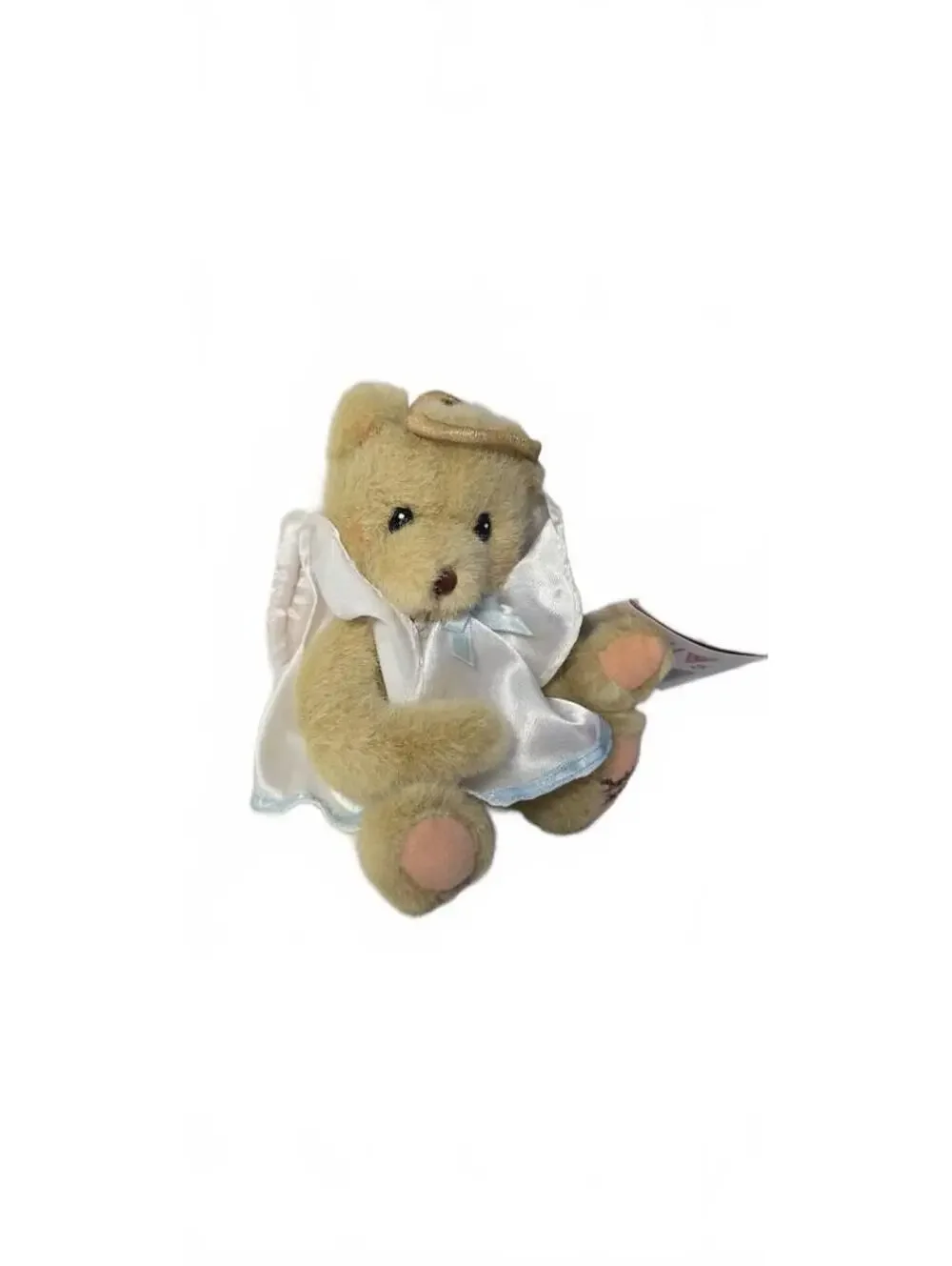 Cherished Teddies Angel Bear Plush with Certificate of Authenticity
